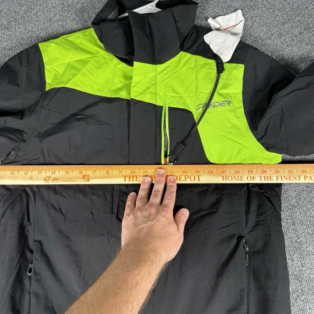 Spyder Ski Jacket Pants Men's Size Small Black Green‎ Snowboard $475 MSRP